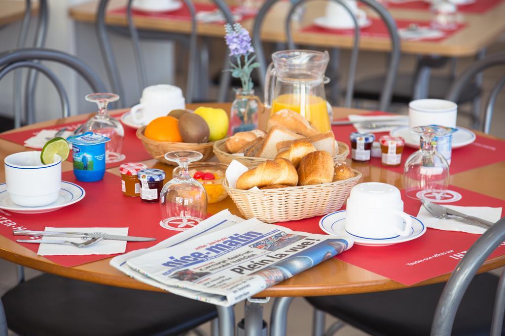 Inter-Hotel Sea Side Park Villeneuve-Loubet Buitenkant foto